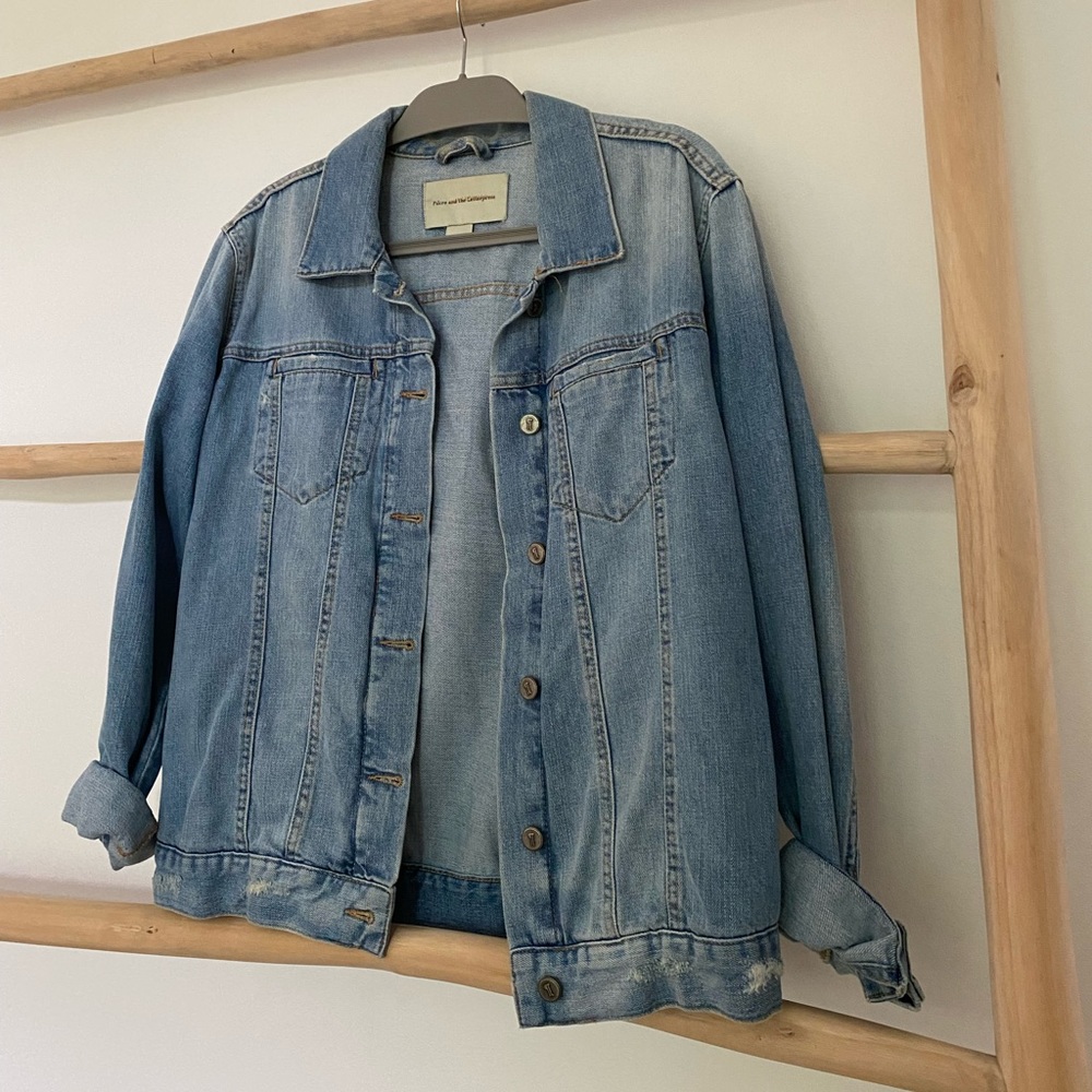Anthro Pilcro Denim Jacket